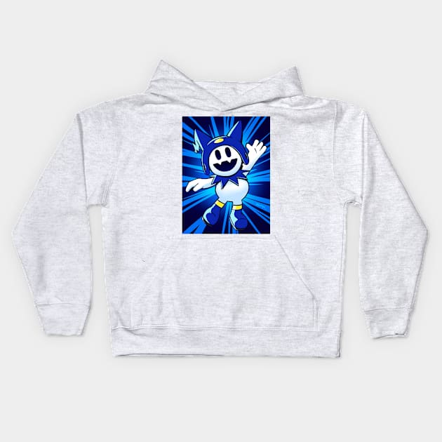 Jack Frost Kids Hoodie by Lunatyk